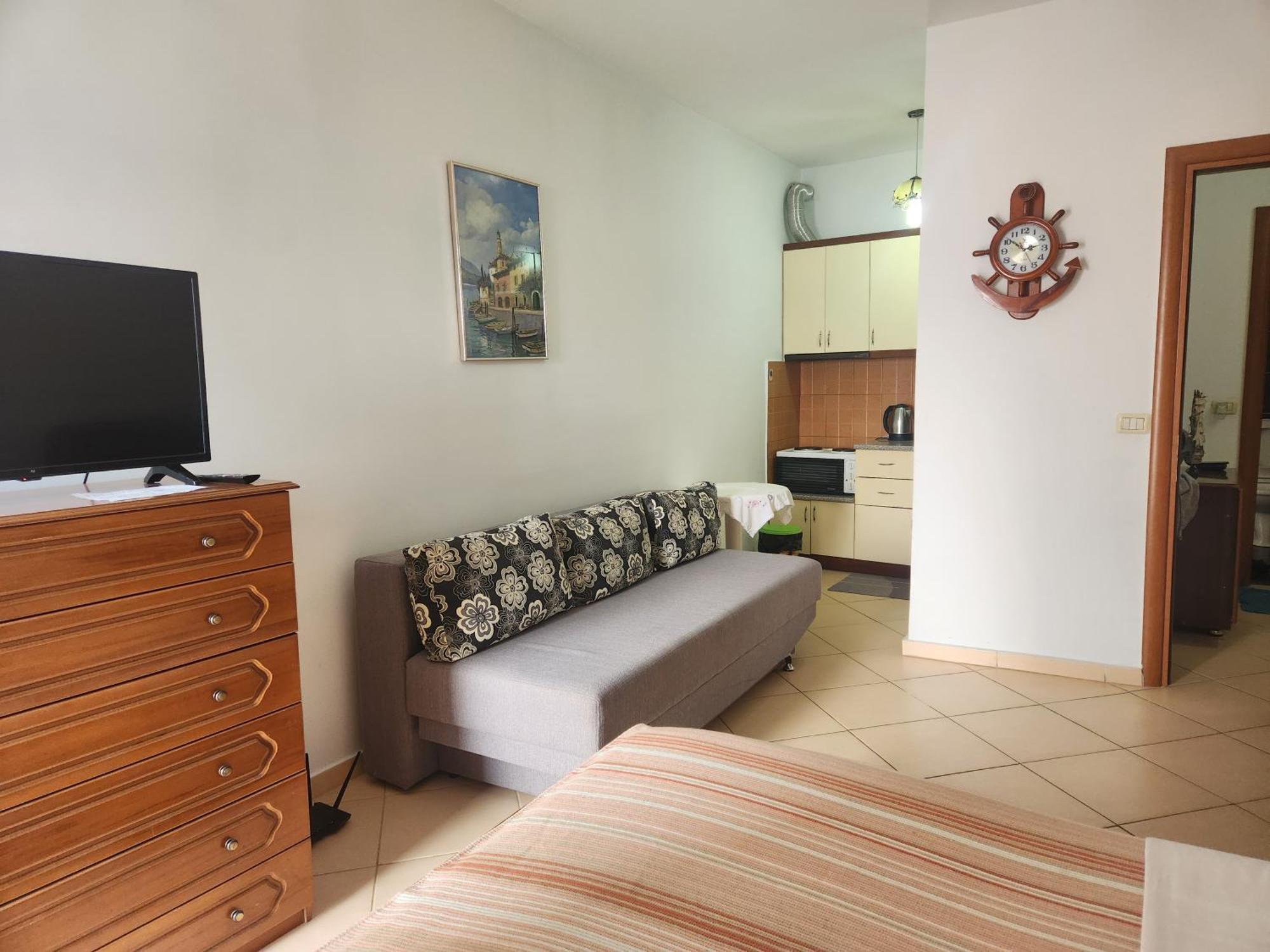 Caramel Sun Studios Apts Sarandë Værelse billede